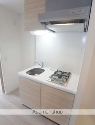 東京都世田谷区下馬２丁目[1K/25.14m2]のキッチン