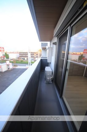 ディールーム松木Ｂ[2LDK/50.39m2]のバルコニー