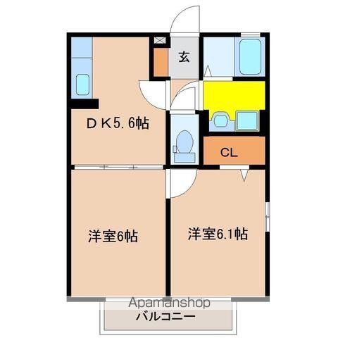 ボナールの間取り写真