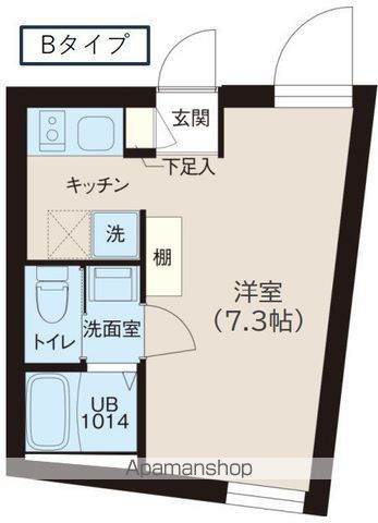 【新宿区西落合のマンションの間取り】