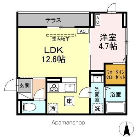 D−ROOM万願寺の間取り写真