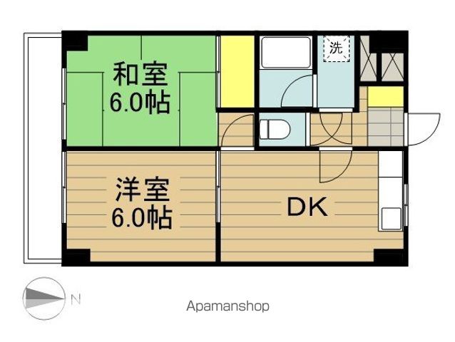 市両マンションの間取り写真