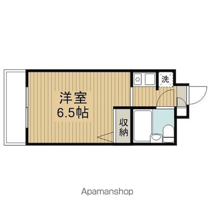 ジョイフル新高円寺[1R/16.5m2]の間取図