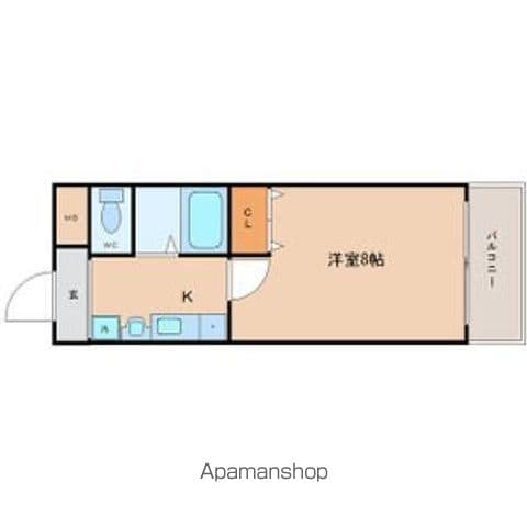 INOVE上山手の間取り写真