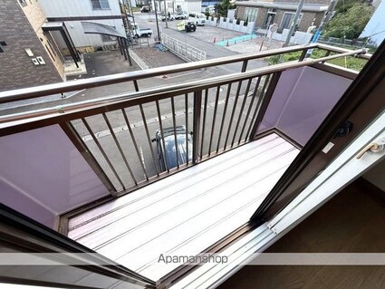 メゾンひまわり[2LDK/56.3m2]のバルコニー