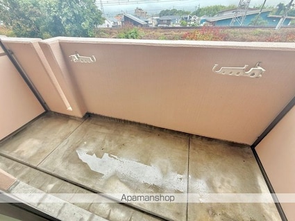 サンタウン竹鼻　Ｂ[1K/30.6m2]のバルコニー