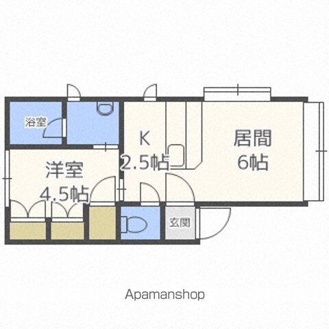ソシアルトミイNo.67の間取り写真