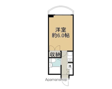 ＮＰハイツ[1K/18m2]の間取図