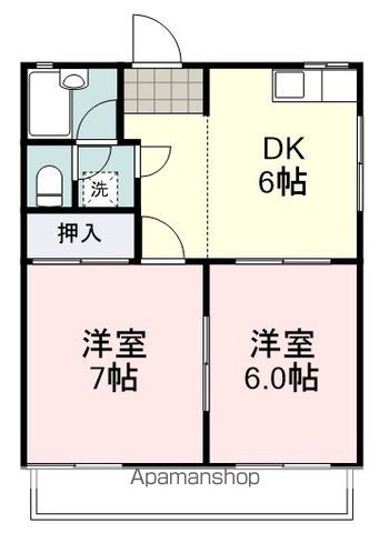 ライムライトAの間取り写真