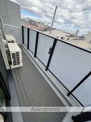 東京都中野区中野１丁目[2LDK/46.43m2]のバルコニー