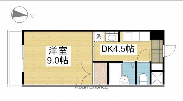 セントポーリア東館の間取り写真