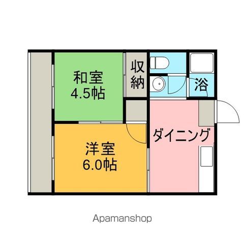 クレセントの間取り写真