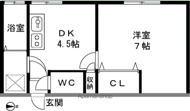 第1TOKIの間取り写真