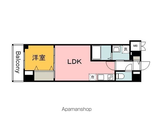 S−RESIDENCE広島駅ENABLEの間取り写真