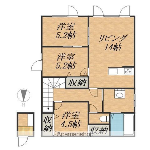 WEISSの間取り写真
