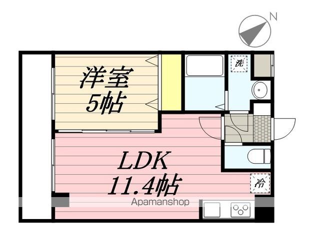 ＡＬＢＩＯＮ新検見川の間取り