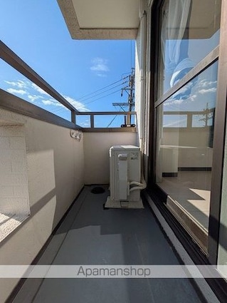 ソレール春日[1K/19.53m2]のバルコニー