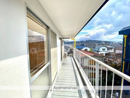 プロヴァンス安城寺Ⅱ[2DK/45.36m2]のバルコニー