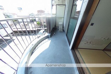 ハイツ　ハピィバリーⅡ　Ｂ棟[2DK/47m2]のバルコニー