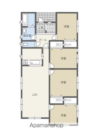 間取り：208019602320