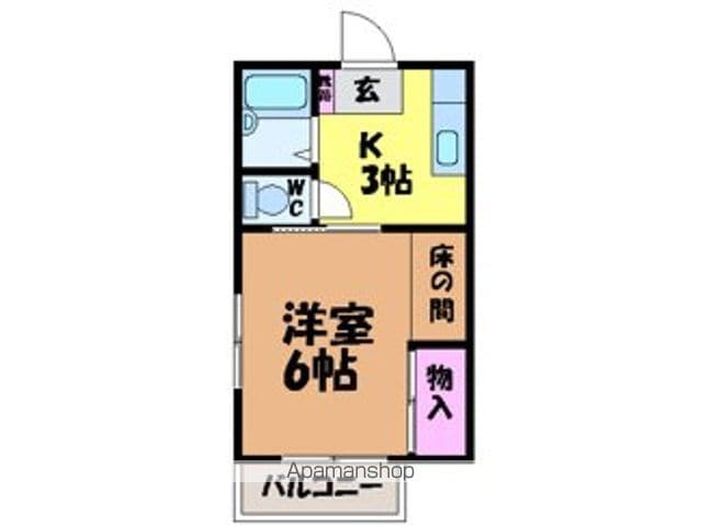 メゾン伏木の間取り写真