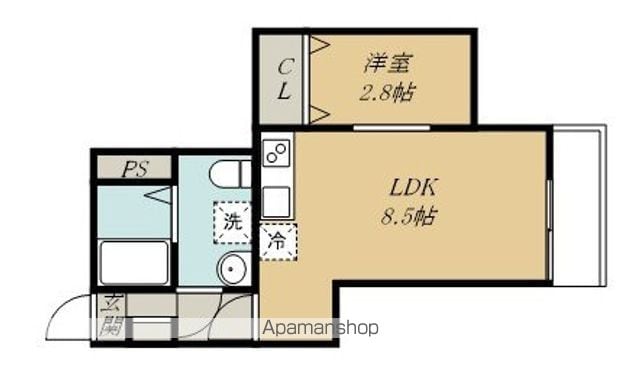 CRESCENT台原の間取り写真