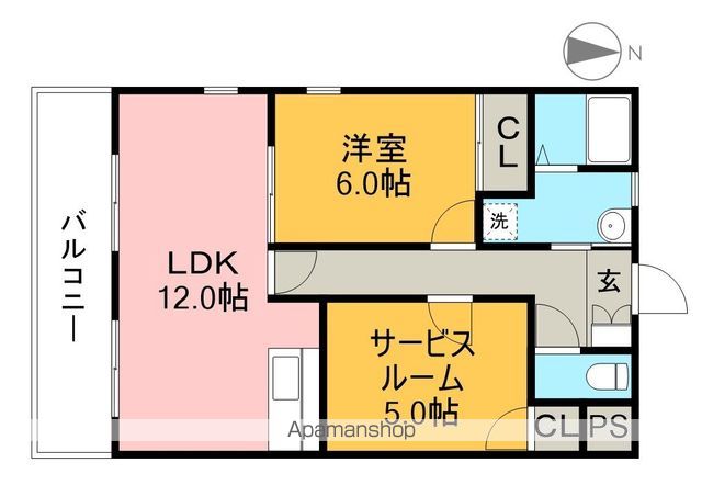 ロイヤル智晴の間取り写真