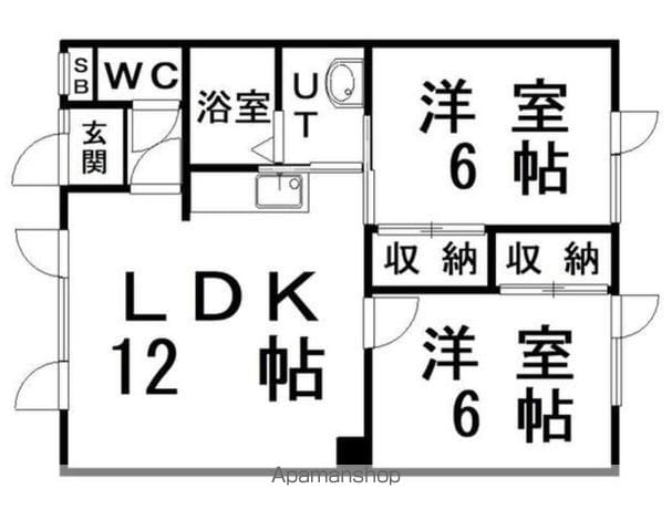 アルプス1号の間取り写真