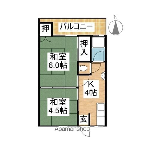 ウォーターフロント園田の間取り写真
