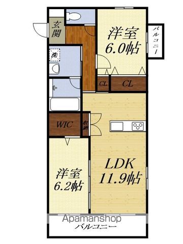 リーヴェシュタット浜北小松の間取り写真