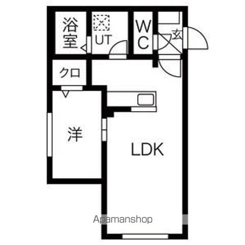 RーFREE厚別の間取り写真
