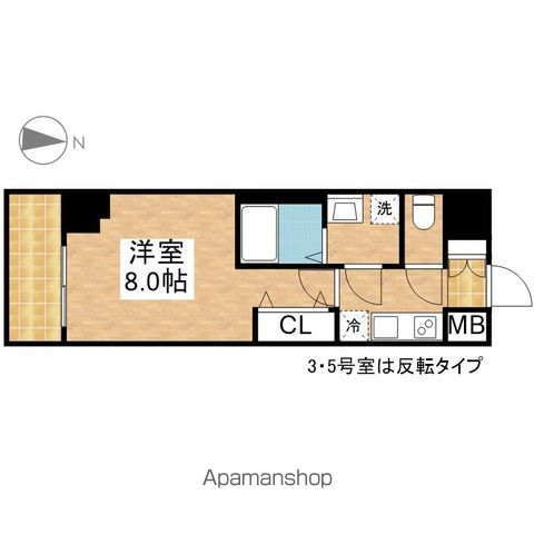SーRESIDENCE高岳BRESAの間取り写真