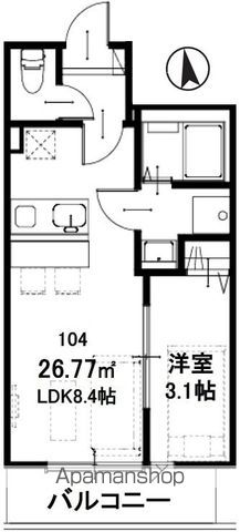 【アヴニールの間取り】