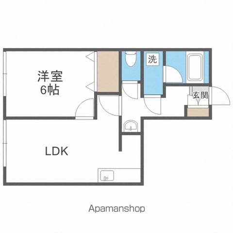 中商マンションの間取り写真