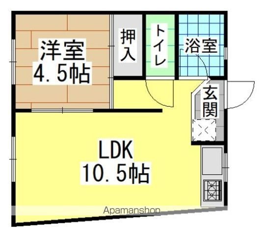 アベニュー片野の間取り写真