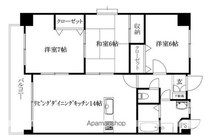 Ｎ・ステージ[3LDK/70.41m2]の間取図