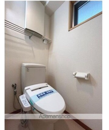 東京都目黒区東が丘２丁目[1K/25.2m2]のトイレ