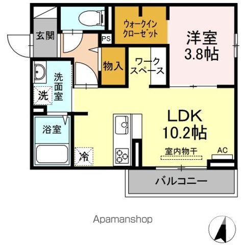 DーRESIDENCE Eの間取り写真