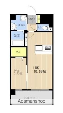 【（仮称）ＬＩＢＴＨ那の川１丁目１８５マンションの間取り】