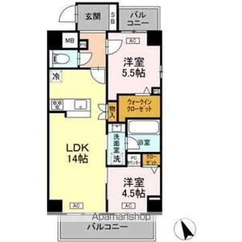 サンラモン本山IIIの間取り写真