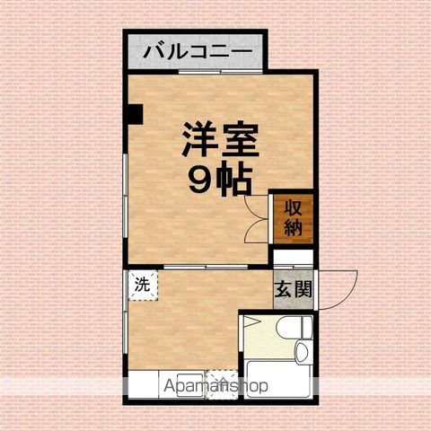 メゾンドベルトの間取り写真