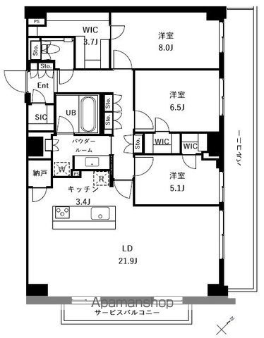間取り：213131034764