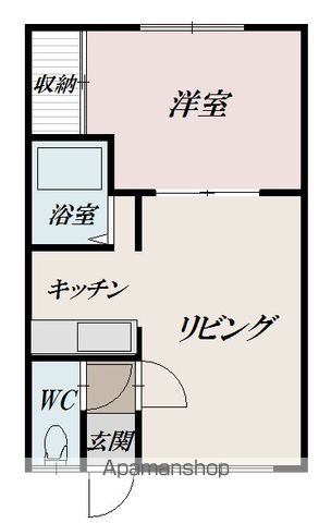 エンゼルハイツ永山の間取り写真