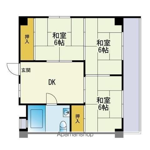 コンダクトヴィレッジ和白の間取り写真