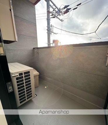 ハーモニーテラス住吉Ⅱ[1DK/25.18m2]のバルコニー