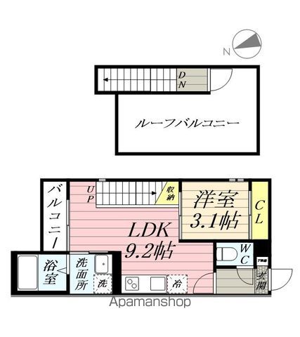 GRANDTIC LA LUNAの間取り写真