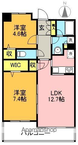 プレミアコンフォート高井戸の間取り写真