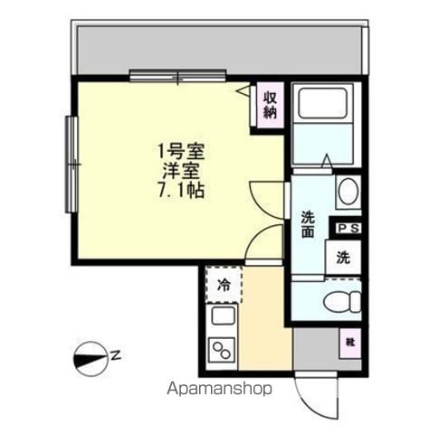 ベイルーム江田の間取り写真
