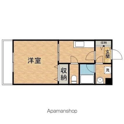 プリマベーラ７[1K/32.79m2]の間取図