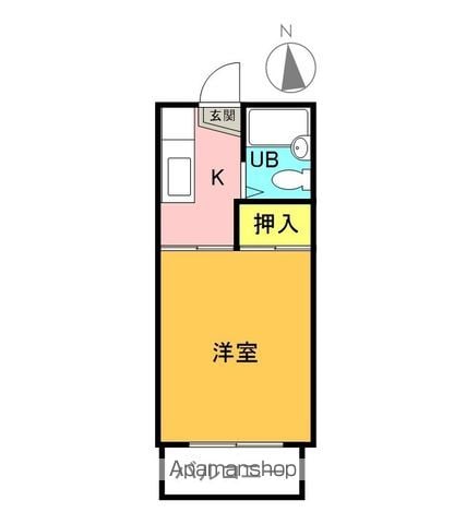 AHハイツの間取り写真